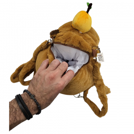 Rucsac de plus mare, Model Capybara, maro,  35 cm [2]