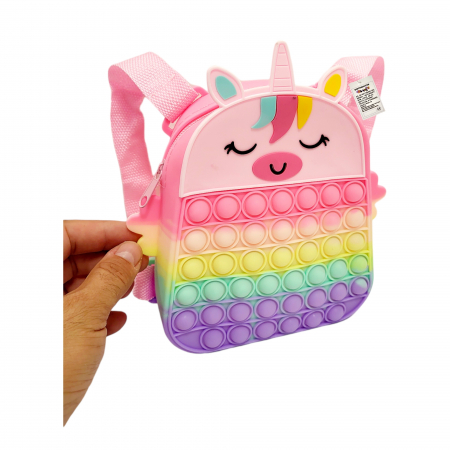 Mini rucsac Pop-It - unicorn, multicolor [3]