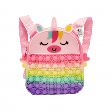 Diverse - Mini rucsac Pop-It - unicorn, multicolor