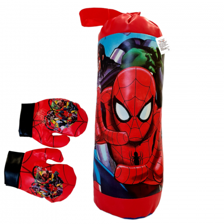 Sac de box + manusi, set de jucarie, b-kids, 40 cm. [1]