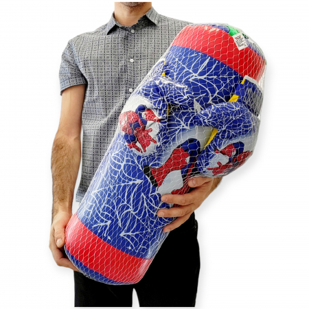 Sac de box mare SpiderMan + manusi, set de jucarie, b-kids, 66 cm. [1]