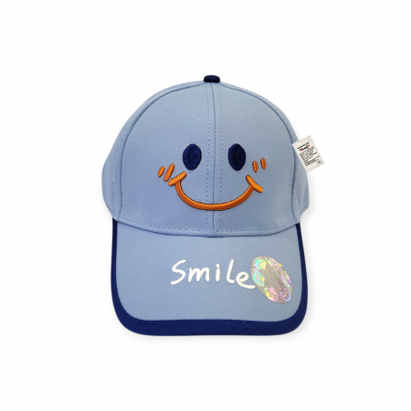 Sapcă pentru copii de vară, Smiley, blue, 4-10 ani [1]