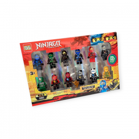 Set 12 figurine jucarie Ninjago, tip Lego [2]