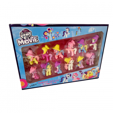 Pentru fetite - Set 12 figurine My Little Pony - Movie