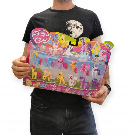Set 12 figurine My Little Pony și Ponei Unicorni [3]