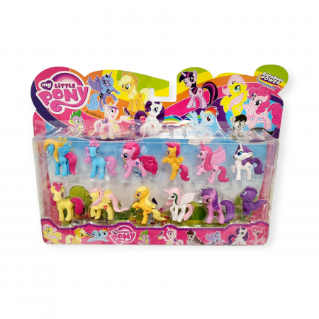 Set 12 figurine My Little Pony și Ponei Unicorni [2]
