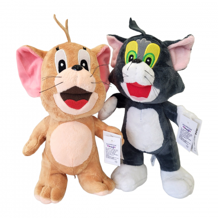 Set 2 figurine de plus Tom & Jerry - 25 cm [1]