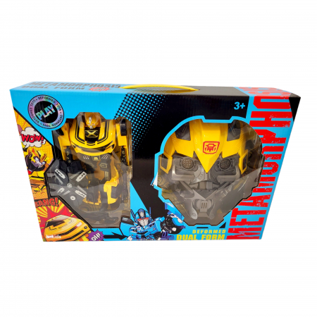 Set 2 in 1, robot transformers si masca, Bumblebee [1]