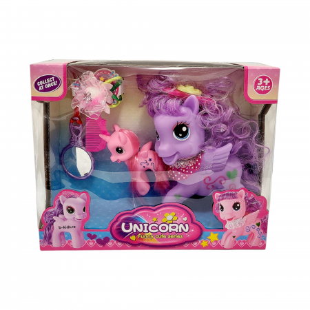 Set 2 Ponei cu accesorii - Unicorn [1]
