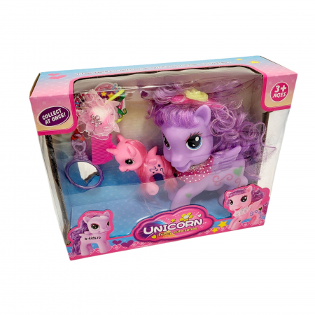 Set 2 Ponei cu accesorii - Unicorn [3]