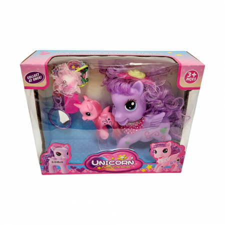 Set 2 Ponei cu accesorii - Unicorn [4]