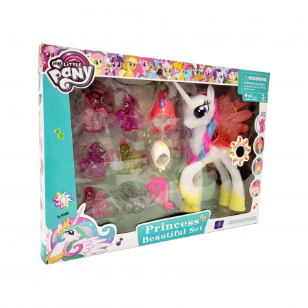 Set 7 figurine My Little Pony, cu accesorii, lumina si sunet [2]
