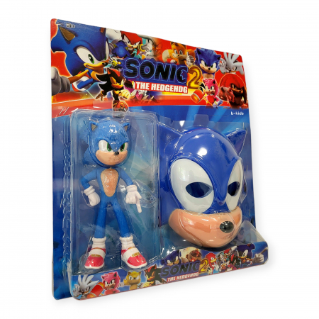 Set cu figurina Sonic 2 si masca. [2]