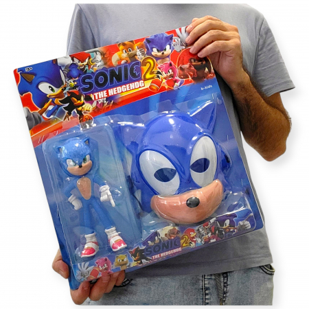 Set cu figurina Sonic 2 si masca. [3]