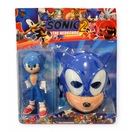 Set cu figurina Sonic 2 si masca. [1]