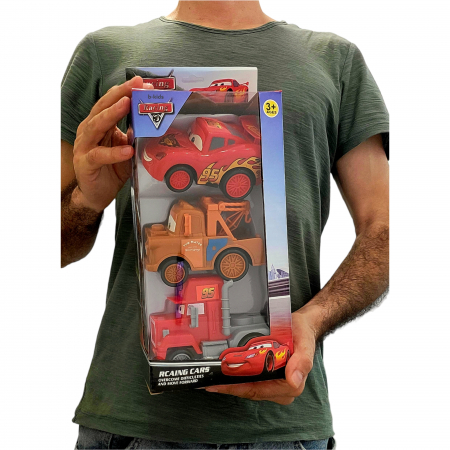 Set 3 masinute Cars din plastic. [3]