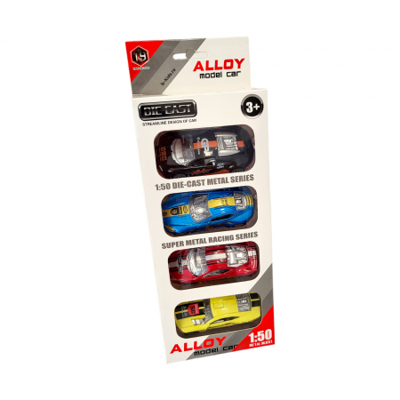 Set 4 masinute de curese din metal, Alloy [2]