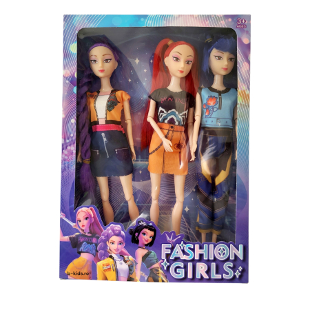 Set 3 Păpuși tip - K-Pop Demon Hunters, 30 cm [1]