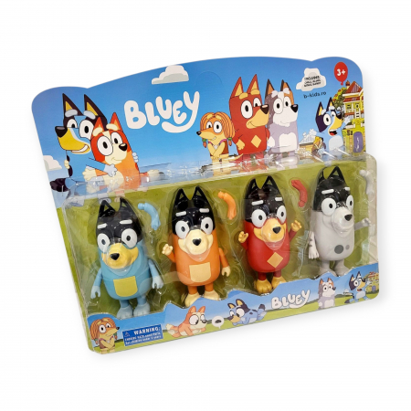 Set 4 figurine mari Bluey, diferite personaje [1]