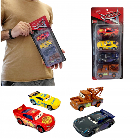 Set 4 masinute metalice, Cars [2]