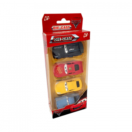 Set 4 masinute metalice, Cars 3 [2]