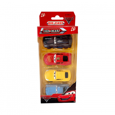 Set 4 masinute metalice, Cars 3 [4]