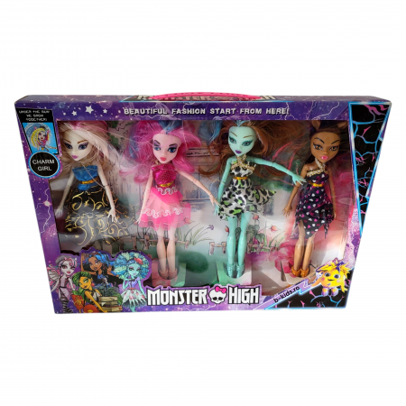 Set 4 papusi - Monster High, new serier, b-kids [3]