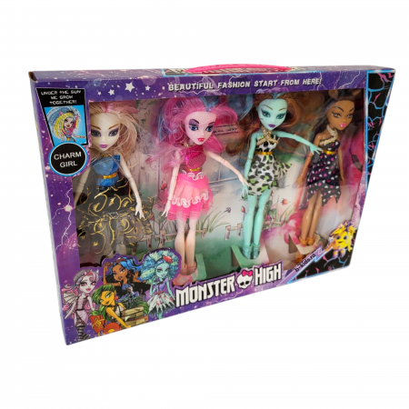 Set 4 papusi - Monster High, new serier, b-kids [1]