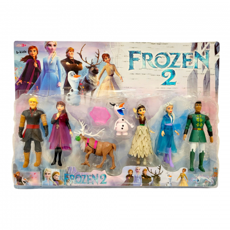 Seturi - Set mare 7 figurine Frozen 2 - cu lumini