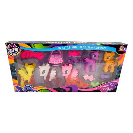 Set 5 figurine Ponei cu accesorii [1]