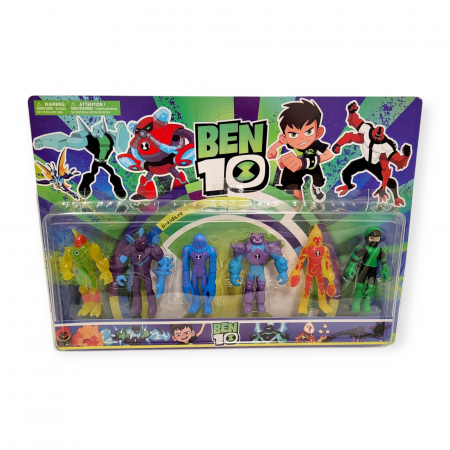 Set 6 figurine Ben 10, Eroi diferiti [2]