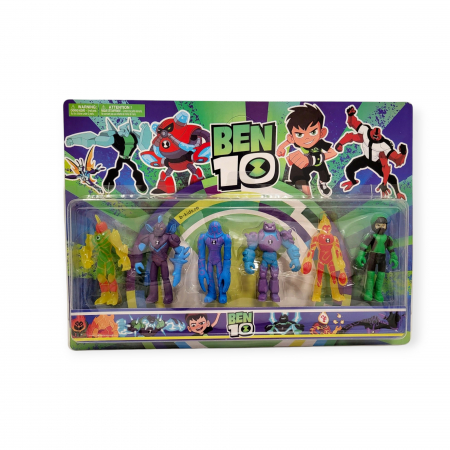 Set 6 figurine Ben 10, Eroi diferiti [1]