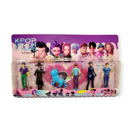 Jucarii - Set 6 Figurine K-POP Star Warriors – Eroii Tăi în Misiuni Legendare