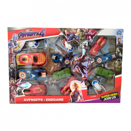 Set 14 masinute Avengers 4 din plstic. [3]