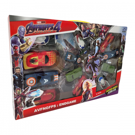 Set 14 masinute Avengers 4 din plstic. [1]