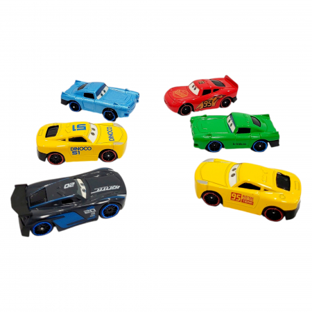 Set 6 masinute metalice de curse din seria Cars [1]