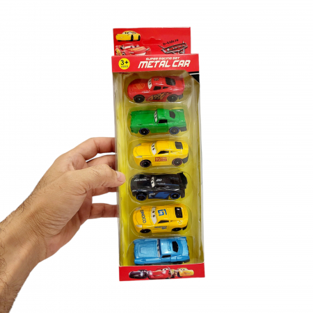 Set 6 masinute metalice de curse din seria Cars [4]