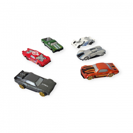 Set 6 masinute metalice, Hot Whells, diferite modele , Avengers [1]