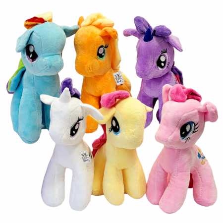 Plusuri mici - Set 6 ponei - My Little Pony din plus