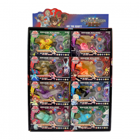 Figurine - Set 8 Figurine Bakugan, Upgraded Version - Ultra Bakugan