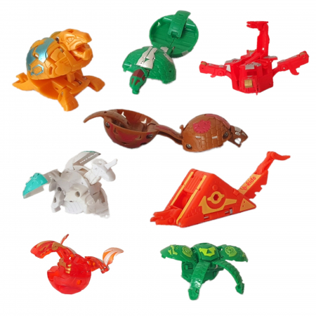 Set 8 Figurine Bakugan, Battle Pack - Different types [4]