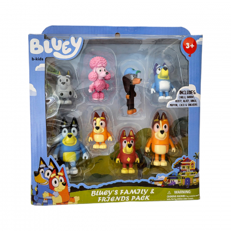 Figurine - Set 8 figurine Bluey