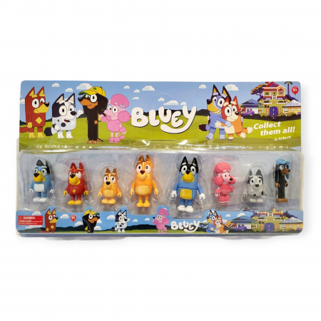 Set 8 figurine Bluey cu diferite personaje [1]
