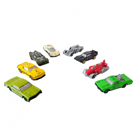Set 8 masinute, Metalice, tip Minecraft [3]