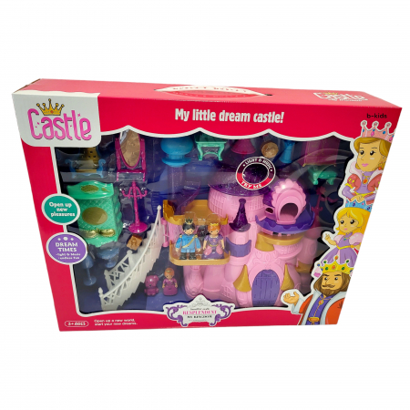 Set castel mare de jucarie cu figurine si accesorii. [2]