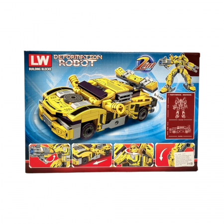 Set constructie - Robot Transformers - 2 in 1 - Bumblebee, 332 piese [2]