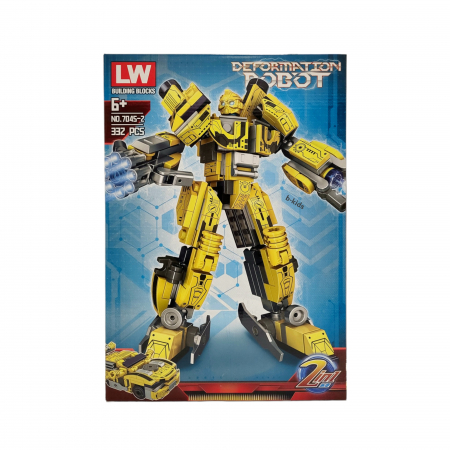 Set constructie - Robot Transformers - 2 in 1 - Bumblebee, 332 piese [1]