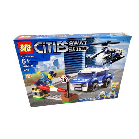 Set constructie tip Lego - Cities Swat, Police, no.2, 242 piese [3]