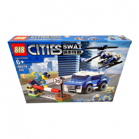 Set constructie tip Lego - Cities Swat, Police, no.2, 242 piese [2]
