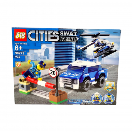Set constructie tip Lego - Cities Swat, Police, no.2, 242 piese [1]